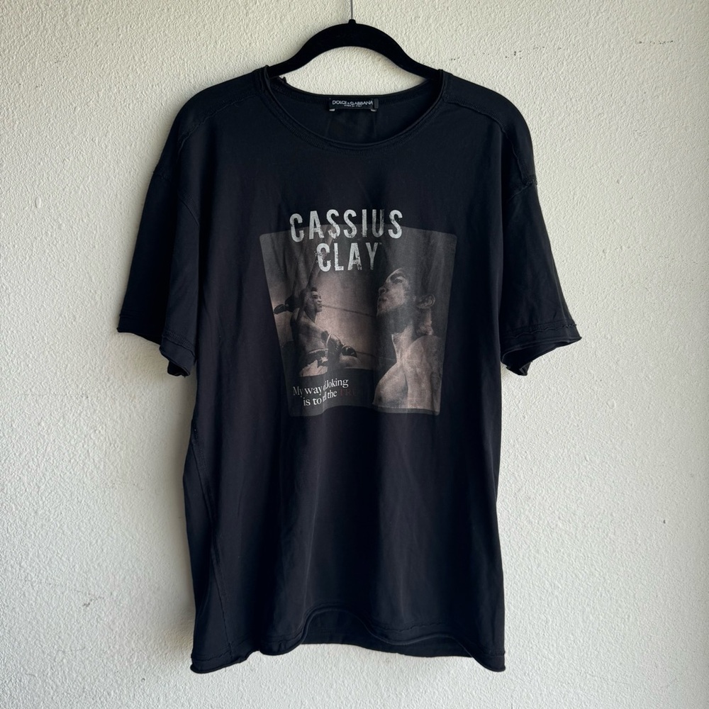 Vintage Dolce & Gabbana Cassius Clay Muhammed Ali T-Shirt